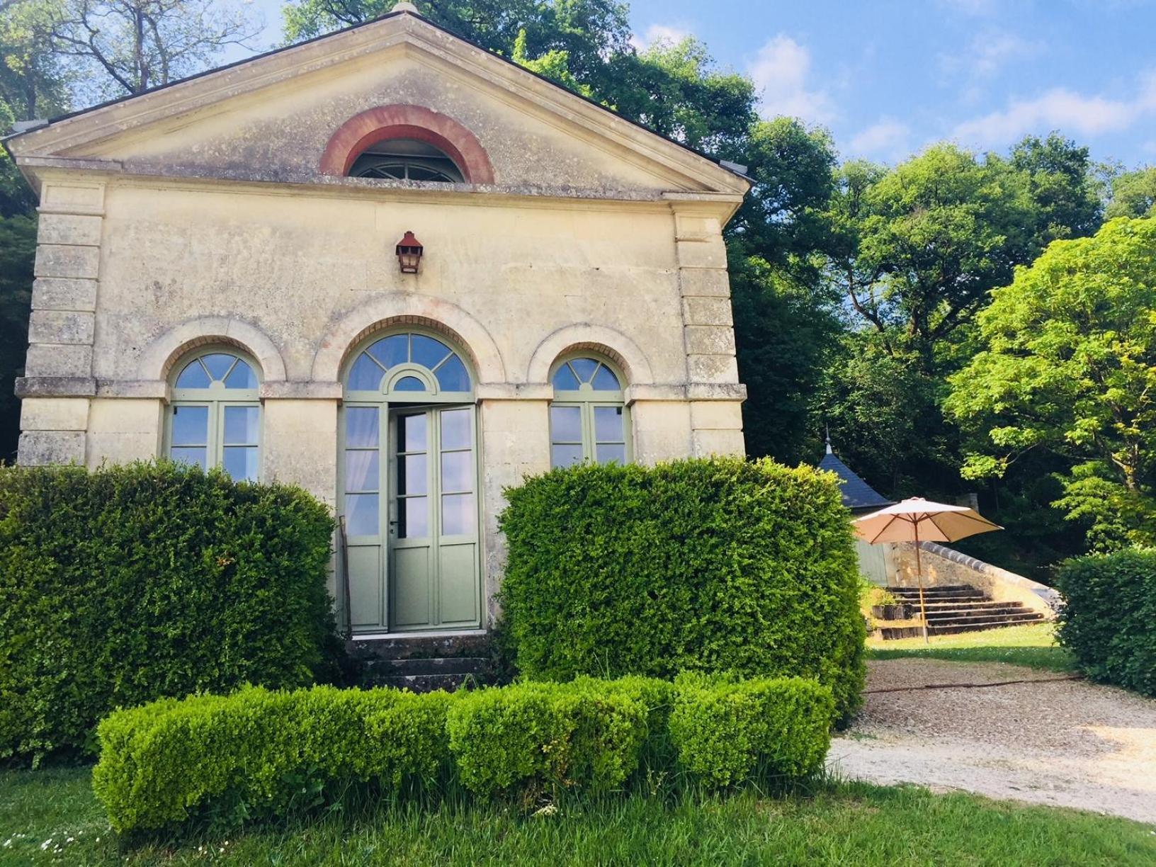 Gite Du Chateau D'Hodebert Saint-Paterne-Racan 外观 照片